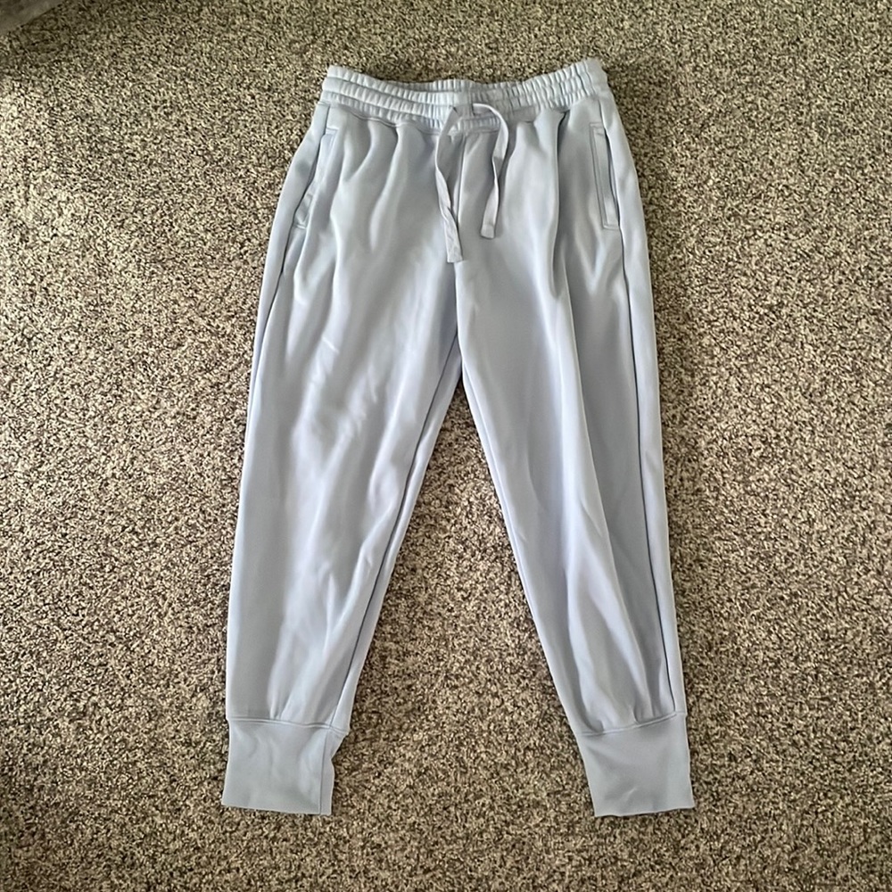 Fabletics joggers in blue, tried on but never worn